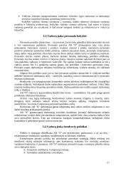 Vadovybės dalyvavimo kokybės gerinimo procese įvertinimas 20 puslapis