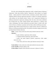 Vadovų vadovavimo stiliaus įtaka kultūrinės institucijos veiklai 3 puslapis