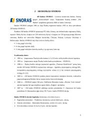 Vartojamosios paskolos: bankai AB "Snoras ir AB "DnB Nord" 5 puslapis
