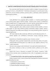 Veiklos finansinė analizė ir perspektyvos: UAB "Servisas" 5 puslapis