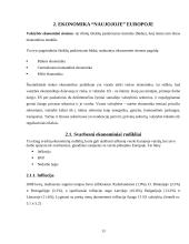 Verslas ir ekonomika "naujojoje" Europoje. Europos Sąjungos (ES) ekonominė politika 14 puslapis