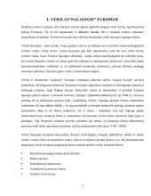 Verslas ir ekonomika "naujojoje" Europoje. Europos Sąjungos (ES) ekonominė politika 4 puslapis