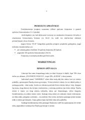 Verslo planas: fotopaslaugų teikimas IĮ "Akimirka" 9 puslapis