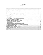 Verslo planas: grožio salonas "Gabrielė"