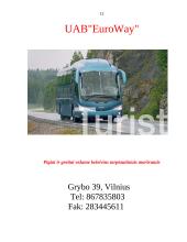 Verslo planas: keleivių vežimo paslaugos UAB "EuroWay" 12 puslapis
