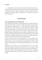 Verslo planas: nekilnojamojo turto vertinimas UAB "Invalda Real Estate" 8 puslapis