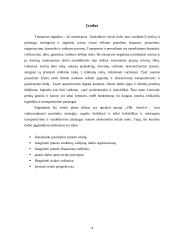 Verslo planas: transportavimo ir sandėliavimo paslaugos "VBL Service" 3 puslapis