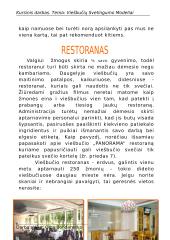 Viešbučių svetingumo modeliai 11 puslapis