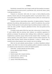 Stiklo dirbinių vežimo technologinio proceso pasirinktu maršrutu planas 2 puslapis