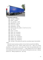 Stiklo dirbinių vežimo technologinio proceso pasirinktu maršrutu planas 9 puslapis