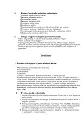 Tekinimas. Drožimas. Šlifavimas. Frezavimas. Liejininkystė 3 puslapis