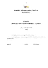 Charakteristika ir veiklos dokumentai: UAB "Senukai" 12 puslapis