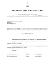 Charakteristika ir veiklos dokumentai: UAB "Senukai" 16 puslapis