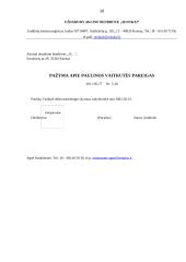 Charakteristika ir veiklos dokumentai: UAB "Senukai" 17 puslapis