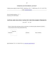 Charakteristika ir veiklos dokumentai: UAB "Senukai" 18 puslapis