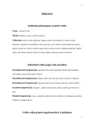 Savaitinis auklėtojos veiklos planavimas, vaiko veiklos analizė 5 puslapis