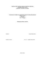 Mokomosios praktikos ataskaita: laisvalaikio ir kelionių organizavimas UAB "Kauno ugnelė"