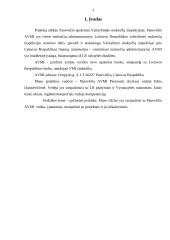 Pažintinės praktikos ataskaita: Panevėžio apskrities valstybinė mokesčių inspekcija (AVMI) 3 puslapis
