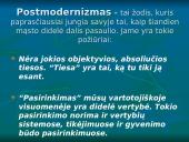 Postmodernizmas su pavyzdžiais 2 puslapis