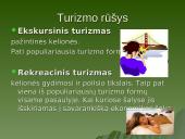 Turizmas, turizmo rūšys 3 puslapis