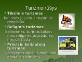 Turizmas, turizmo rūšys 5 puslapis