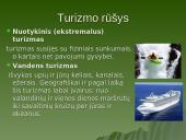 Turizmas, turizmo rūšys 6 puslapis