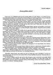 A. Lindgren "Ronja plėšiko duktė"