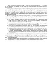 Advertising essay 2 puslapis