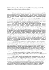 Kaip kinta lietuvių kalba, keičiantis visuomenės komunikacinėms reikmėms?