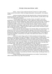 Kriterijus visiems mano darbams — sąžinė