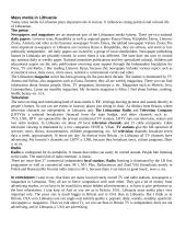 Mass media in the World 2 puslapis