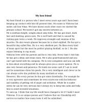 My best friend and me