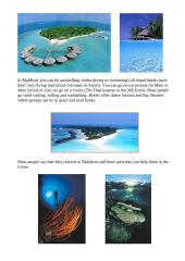 My sort of holiday: The Maldives 2 puslapis