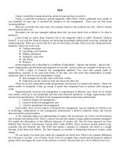 Risk and risk management