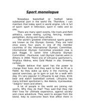 Different sports 1 puslapis