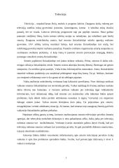 Televizija, radijas, internetas