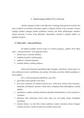 Aplinkosaugos teisė Lietuvos ir Europos Sąjungos (ES) teisinėje sistemoje. Atmosferos oras, vandenų naudojimas ir apsauga 14 puslapis