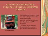 Cukrinių runkelių nuėmimo technologijos ir mašinos naudojamos Lietuvoje 4 puslapis