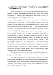 Eksporto skatinimas Lietuvoje 5 puslapis