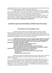 Europos Sąjungos bendroji žemės ūkio politika (BŽŪP) 2 puslapis