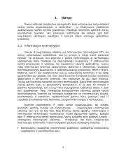 Informacijos technologijų efektyvumas vertės kūrimo grandinėje 2 puslapis