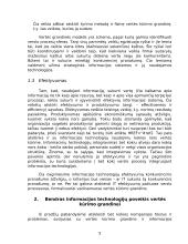 Informacijos technologijų efektyvumas vertės kūrimo grandinėje 5 puslapis
