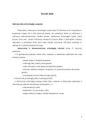 Informacinės technologijos ir ekonomika (Lietuvos atžvilgiu) 4 puslapis