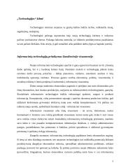 Informacinės technologijos ir ekonomika (Lietuvos atžvilgiu) 5 puslapis