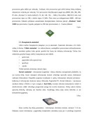 Kompiuterio sandara, operacinės sistemos, el. paštas 3 puslapis