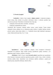 Kompiuterio sandara, operacinės sistemos, el. paštas 6 puslapis