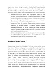 Informatikos mokslo objektas. Informacija ir informacinės sistemos 15 puslapis