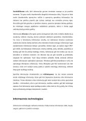 Informatikos mokslo objektas. Informacija ir informacinės sistemos 9 puslapis