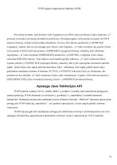 JTAPI sąsajos integruotiems tinklams (JAIN) 12 puslapis