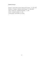 Kūno kultūros mokytojo ugdomosios veiklos ypatumai dirbant su jaunesnio amžiaus vaikais 15 puslapis